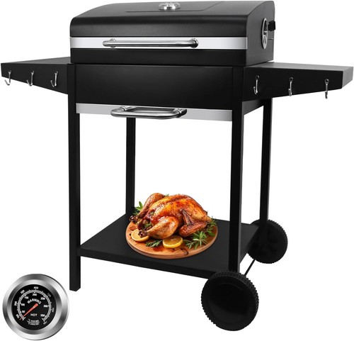 Holzkohlegrill bbq grillwagen - holzkohlegrill,