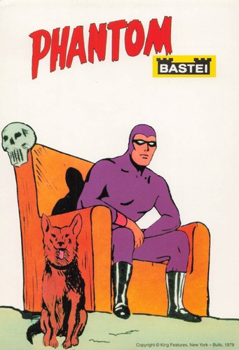Phantom bastei comic aufkleber - phantom,