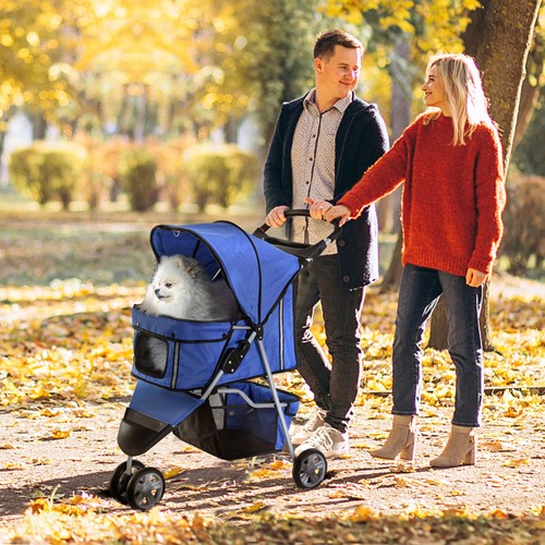 Pawhut hundewagen hundebuggy - pawhut,