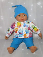 3 tlg Puppenkleidung