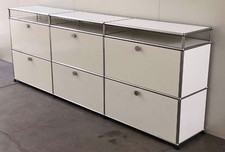 usm haller sideboard ,Schrankwand, higtboard, weiss, Schwarz