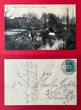 AK KÖRBISKRUG 1914 Partie an der Schleuse mit Typen Angler    ( 141972