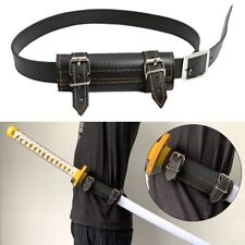 Cosplay Scheide halter Leder Katana Gürtel Ringgurt Schwert-Taillen gürtel .