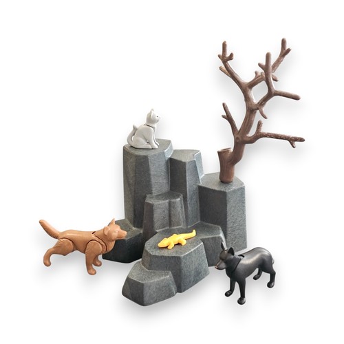 Playmobil tiere felsen - tiere,