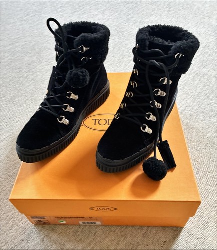 Tod damen schnürstiefel - tod's, aus