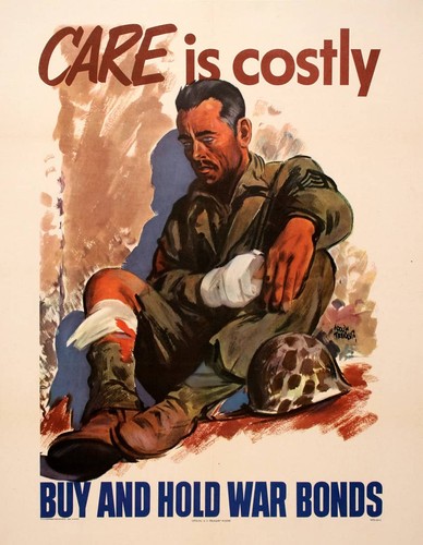 Original vintage wwii poster - wwii,