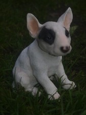 Bullterrier Deko Figur Welpe