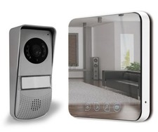 Video Türsprechanlage Spiegeleffekt Sprechanlage Gegensprechanlage 2 Draht