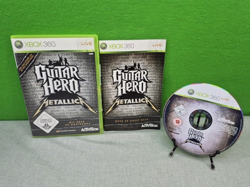 Guitar hero metallica - xbox, 360