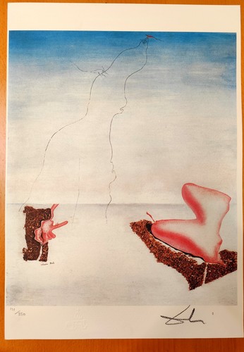 Salvador dali lithographie - dali,
