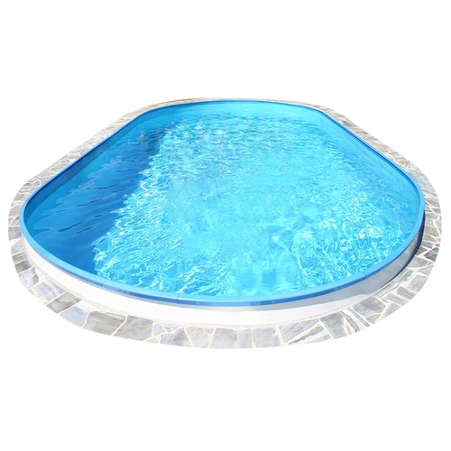 Stahlwandpool oval 623x360x120