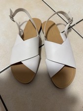 Vagabond Sandalette - Sandalen Riemchen Pantolette Weiß Damen Schuhe Gr. 37