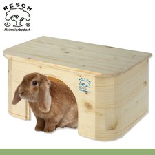 Resch 16 Kaninchen Bungalow Handgemacht Kaninchen Meerschweinchen Hase Haus Nest
