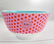 Rice Melamin Schale Stars rot