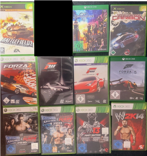 Grosse xbox spielesammlung - grosse, 11