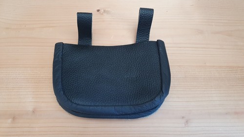 Nageltasche echt leder - echt,