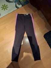 reiter hose kinder Crane 146 grau rosa