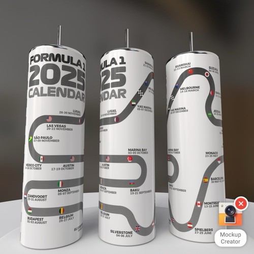 Racing 20oz becher - f1,
