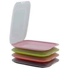 4x stapelbare Aufschnittbox