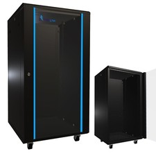 Extralink Netzwerkschrank Serverschrank Stehend 22HE 600x600 Schwarz