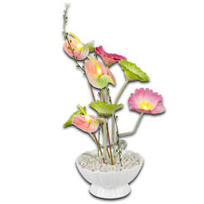 LED Blumen Bouquet "ANTHURIUM",55 cm,Keramiktopf,Kunstblume,Gerbera,Blüten,NEU