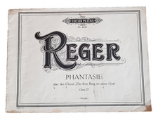 REGER REGER PHANTASIE über
