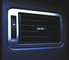 Mercedes 2 Zierrahmen Lüftungsdüsen SLK 32 SLK32 170 R170 FL 230 320 AMG Brabus