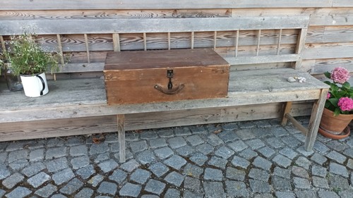 Alter holzkoffer - alter,