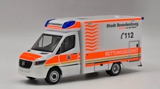 MB Sprinter RTW *Stadt Brandenburg*(D) + Herpa 096591 + EVP + 1:87(H0)