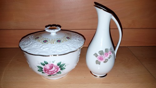Porzellan vase dekor dresden - vase, &