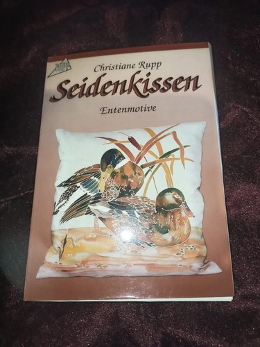 Seidenkissen entenmotive von - seidenkissen,