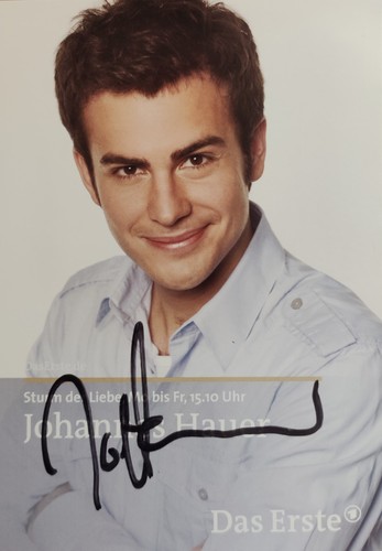 Johannes hauer autogramm - johannes,