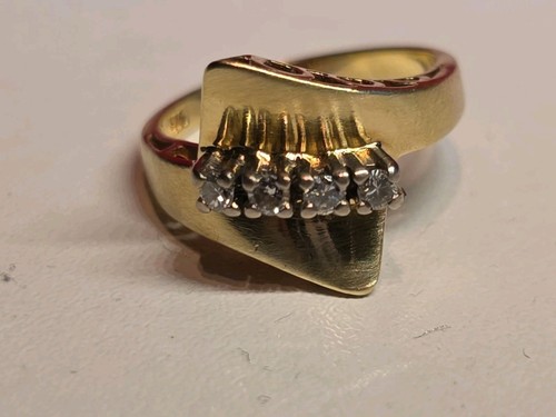 Vintage damen diamantring - damen,
