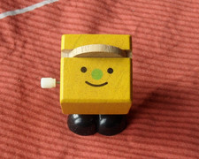 PLAN TOYS Kinderwelt Holzspielzeug Mr.-Wind Up Joey, neu, in OVP, Hüpfmännchen