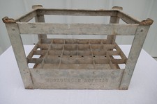 alte Bierkiste Würzburger Hofbräu Bierkasten Biertragerl Metall