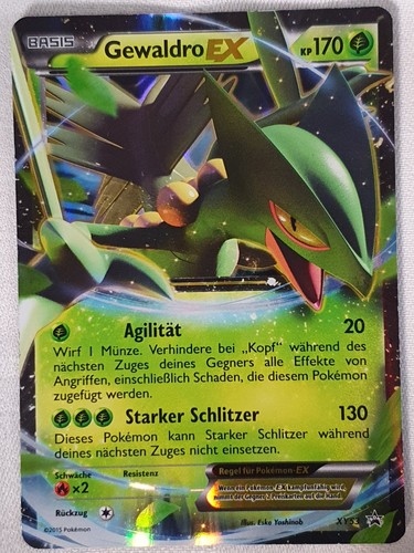 Gewaldro xy53 pokemon black - gewaldro,