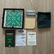 Rare Vintage Travel Scrabble