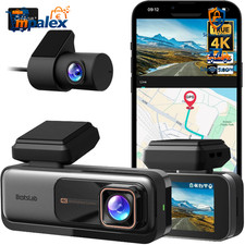 BOTSLAB 4K Dual Dashcam GPS