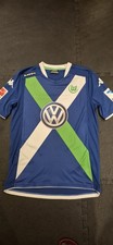 Fußballtrikot VfL Wolfsburg #10 Hunt Match Prepared Trikot Jersey , Medium,Kappa