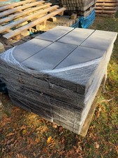 🇩🇰 IBF-Beton Gehweg-Platten 30x60x8 cm anthrazit 48 Stk. (8,5 m2) NEU, OVP