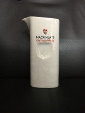 MACKINLAY`S Whisky Karaffe Keramik Pitcher Wasserkrug Vintage Werbung PUB BAR