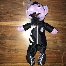 Sesamstraße Graf Zahl Fussballer Real Madrid Trikot Plüsch Figur 29cm Draco 2010