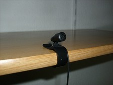 PC Mikrofon mit Clip für horizontale Befestigung am Regal Mikro Micro Microphone