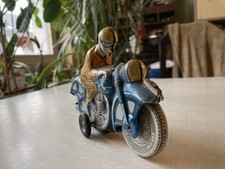 1 Motorrad - (L) - blau -