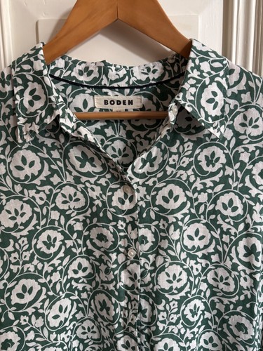 Boden england leinenhemd bluse - boden,