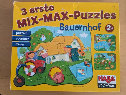 Haba erste mix max - haba,, mix-max-puzzles