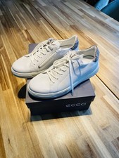 Ecco Sneaker Damen, Gr. EU 39, Leder, Freizeitschuhe