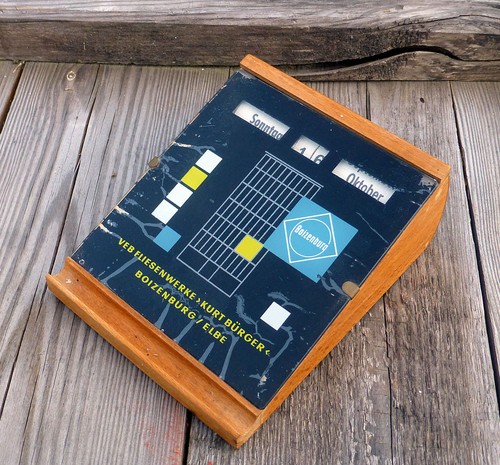Ddr drehkalender ewiger - ddr,
