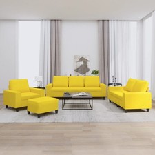 4-tlg. Sofagarnitur Stoff