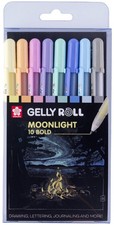 SAKURA Gel-Tintenroller Gelly Roll Moonlight Pastel 8 Stück